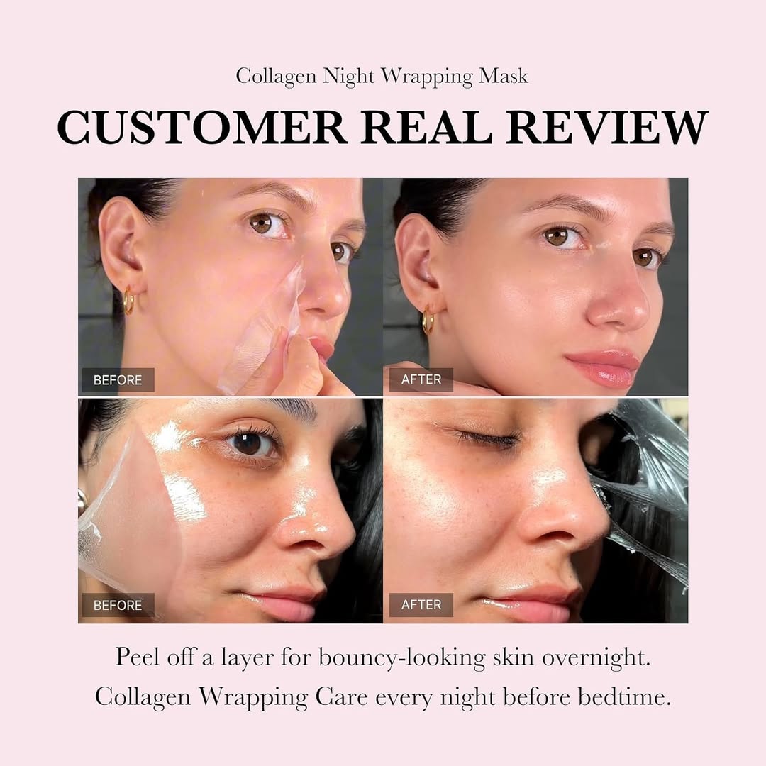 Collagen Night Wrapping Peel Off Mask (free delivery and cash on delivery)