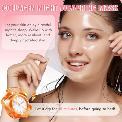 Collagen Night Wrapping Peel Off Mask (free delivery and cash on delivery)